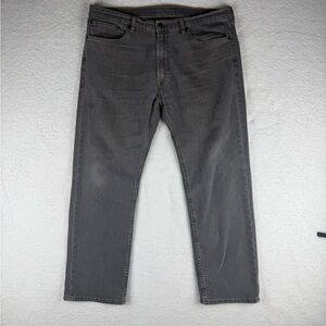 Levi’s 505 Regular Fit Gray Denim Jeans Men’s 36x30 Straight Leg Classic 2000s